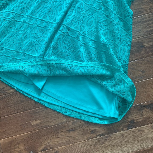 Alyx teal lace dress - Picture 3 of 7